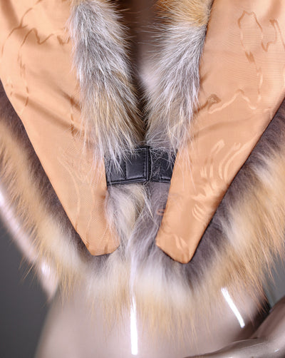 Assorted Full-Skin Fox Notch Collar