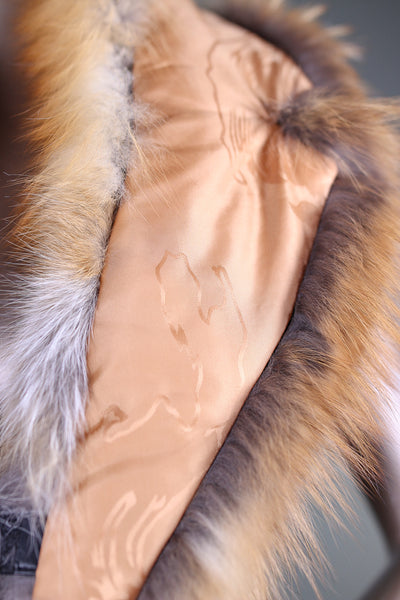 Assorted Full-Skin Fox Notch Collar